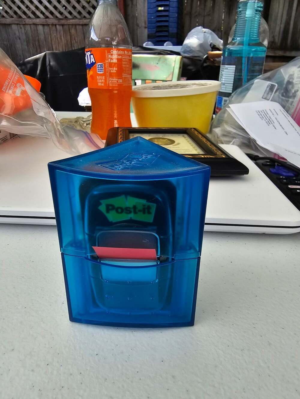 Post-It Blue Note Dispenser